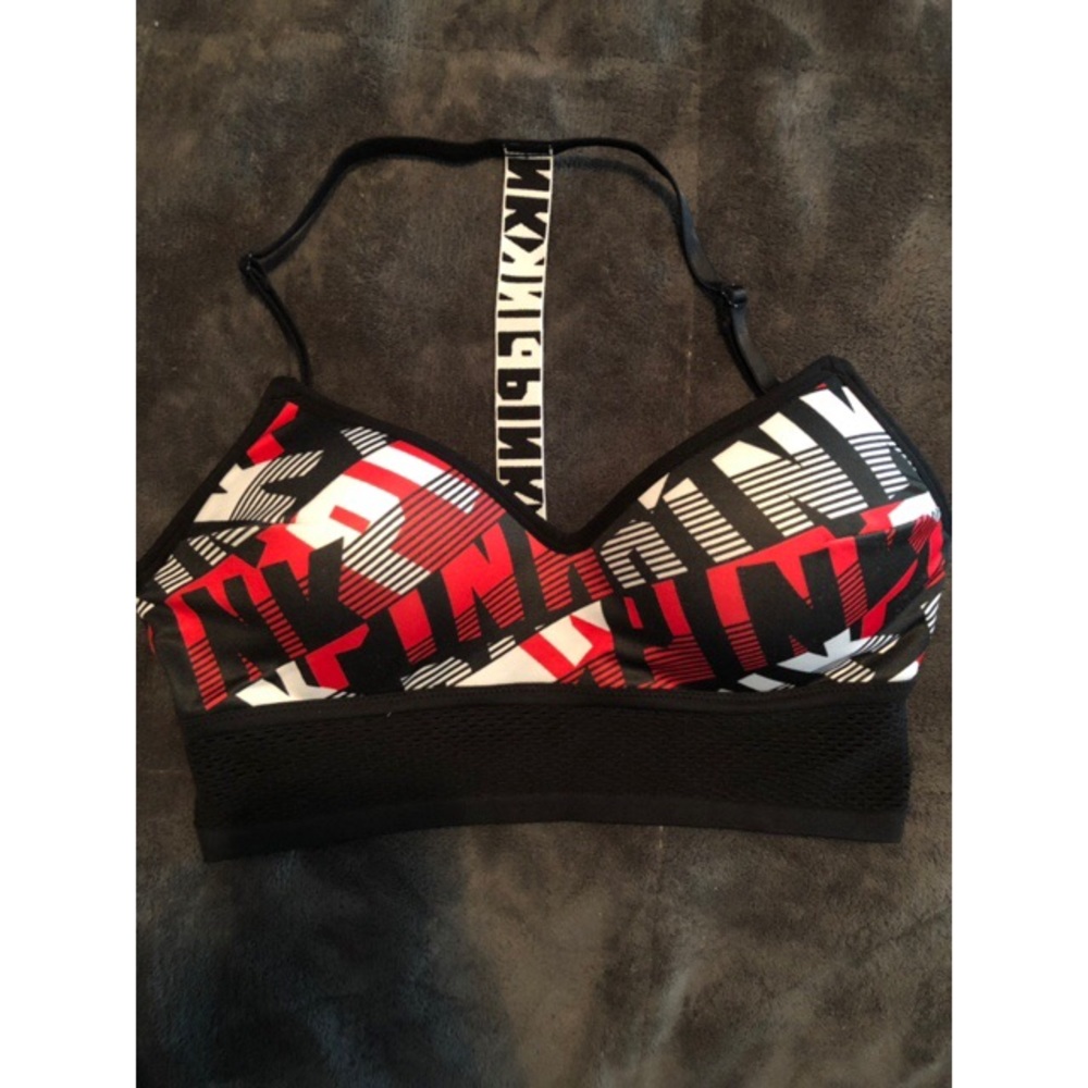 PINK VICTORIA SECRET SPORTS BRA